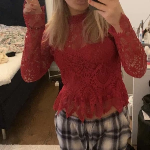 Zara topp - JÄTTEFIN topp från zara!! Endast använd på julafton så i nyskick!!💕💕