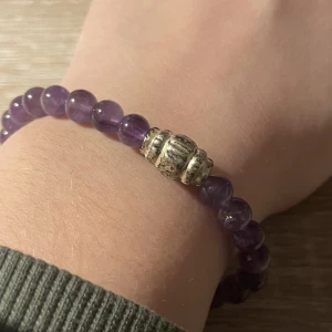 Ametistarmband - Armband av ametist och antiksilver 🔮