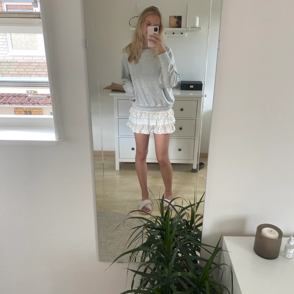 Volangkjol/topp❤️‍🔥 - 90