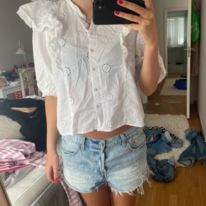 Blus från zara - Vit blus från zara