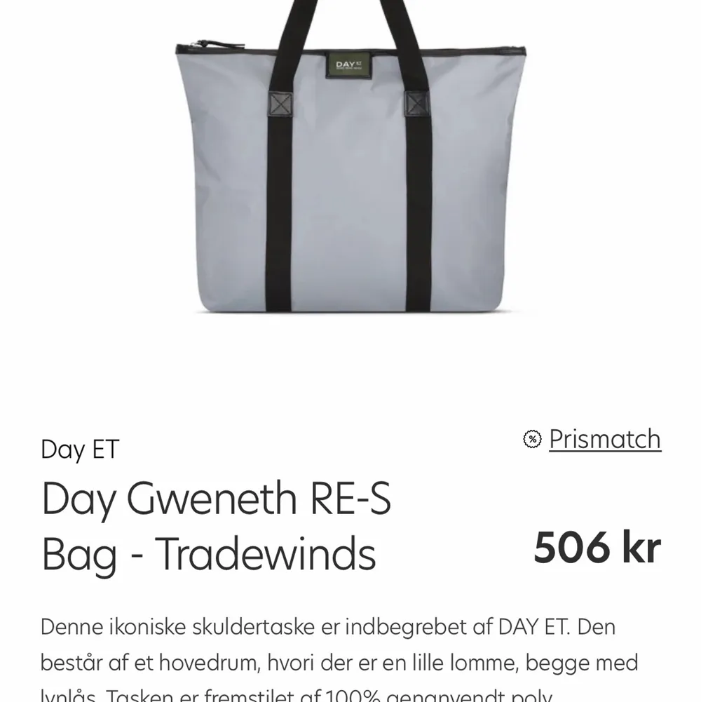 Säljer denna fina day väska köpte den för 450 så tänkte sälja den för 150kr köparen står för frakten  PRISET KAN DISKUTERAS 💗. Väskor.