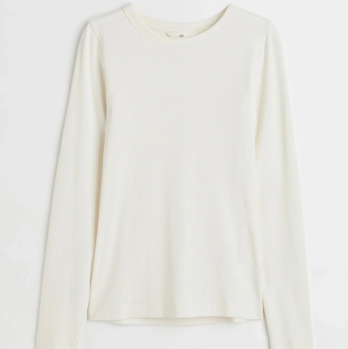 Vit långtröja  - 91