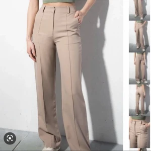 Kostymbyxor  - Säljer mina beige kosymbyxor från madlady i storlek L30-S. Passar bra i längden på mig som är 166💗