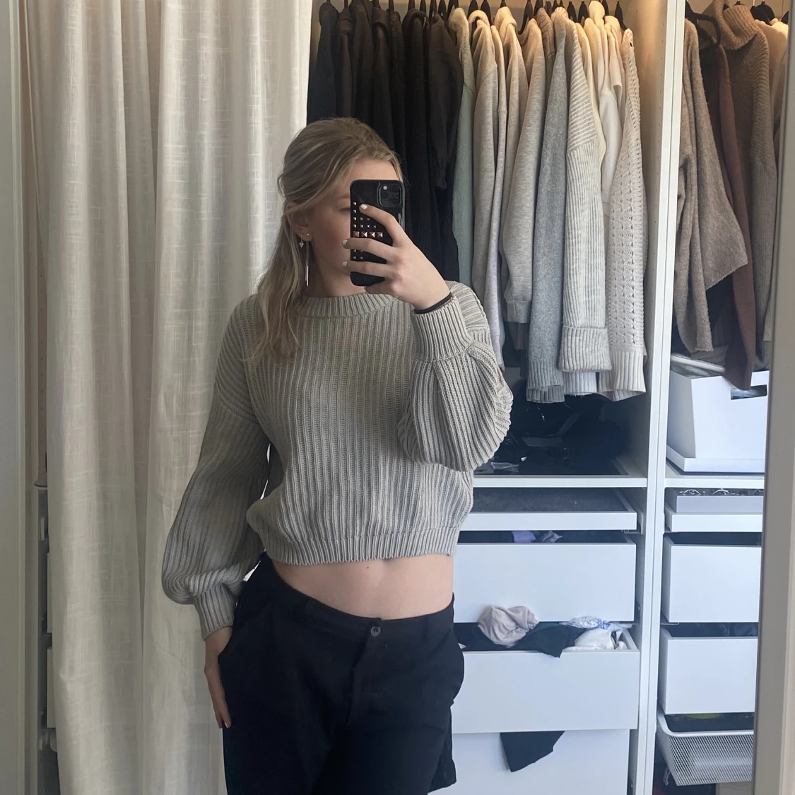 Stickad tröja  - 90