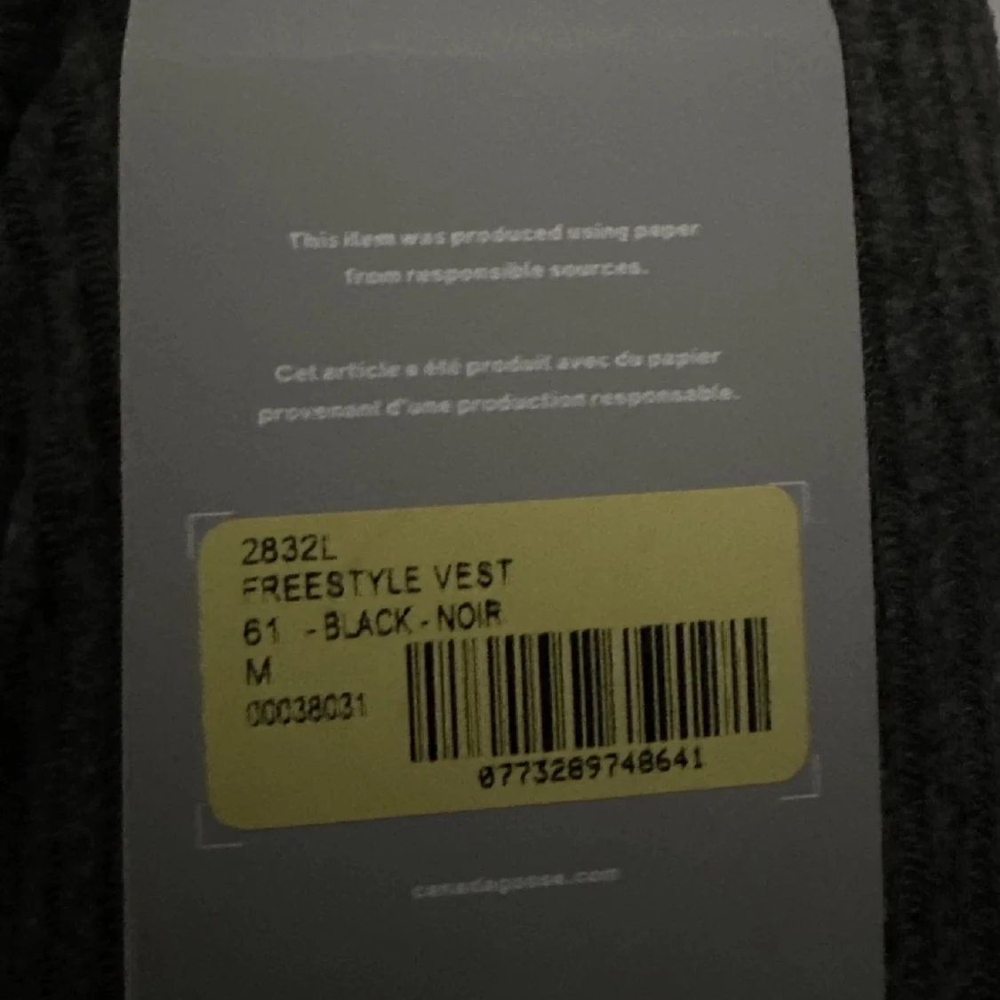 Canada Goose väst, stl m - 91