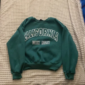 Sweatshirt  - Säljer en grön sweatshirt från shein som är väldigt varm, men kommer tyvärr inte till användning.