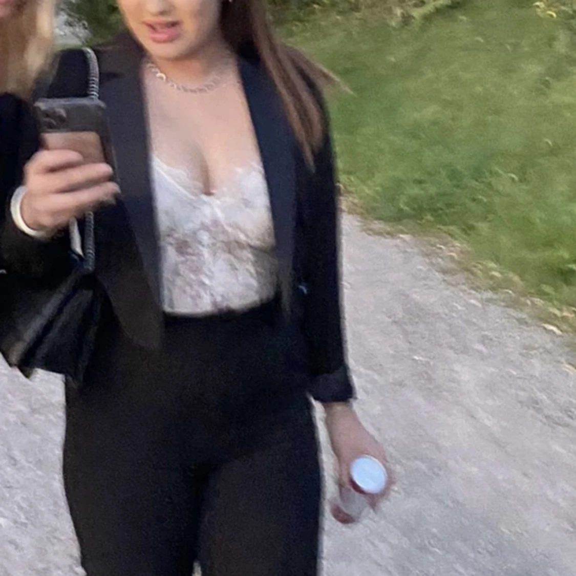 Svart Croppad Blazer - 91