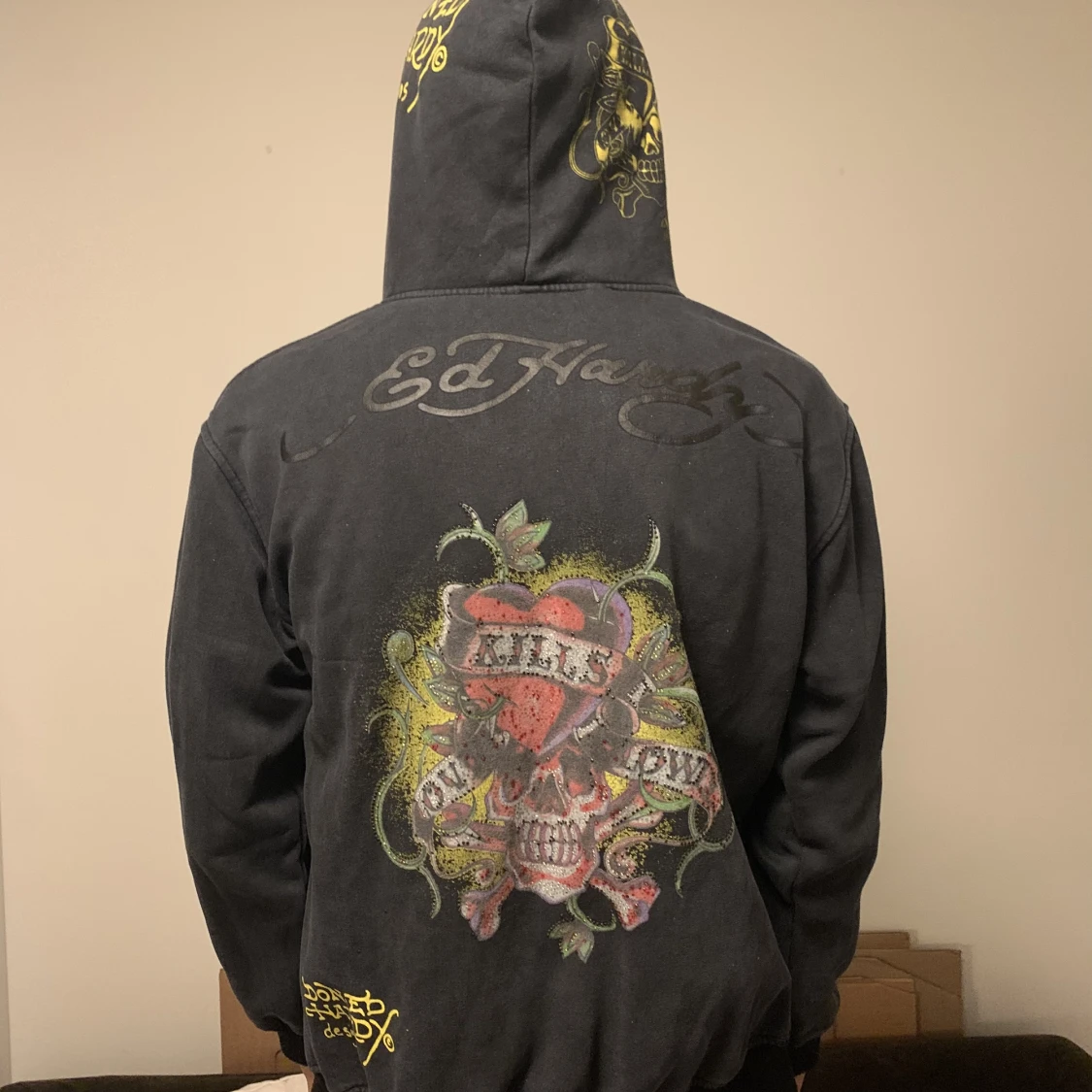 Ed hardy huvtröja