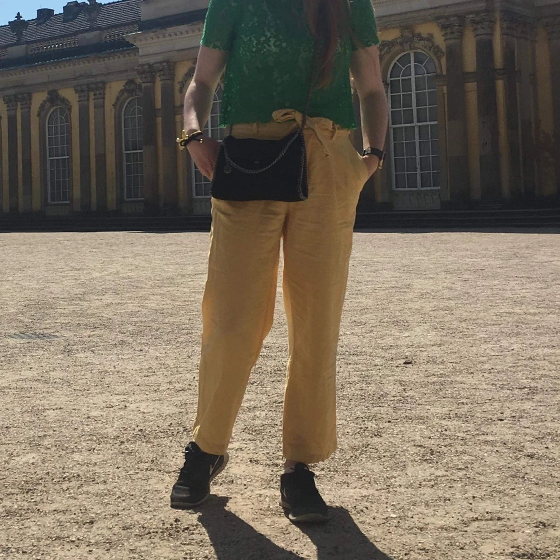 Ljusgula Zara byxor - 91