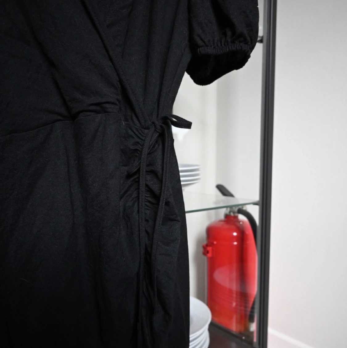 Svart klänning från Gina tricot! - 90