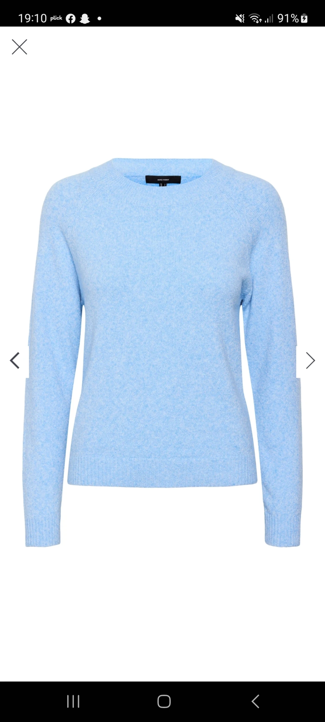 Stickad tröja från vero moda 💕