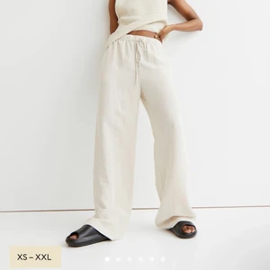 Linnebyxor  - Säljer dessa linnebyxor från H&M. Helt slutsålda på hemsidan! Oanvända 🤍