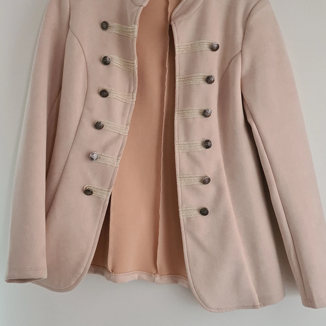 Vårjacka i mockaimitation - 90