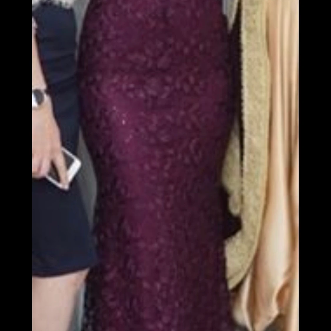 Lila festklänning / balklänning - 90