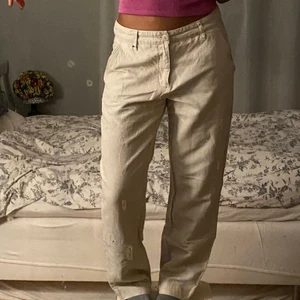 Linnebyxor  - Linnebyxor i väldigt bra skick! 💗