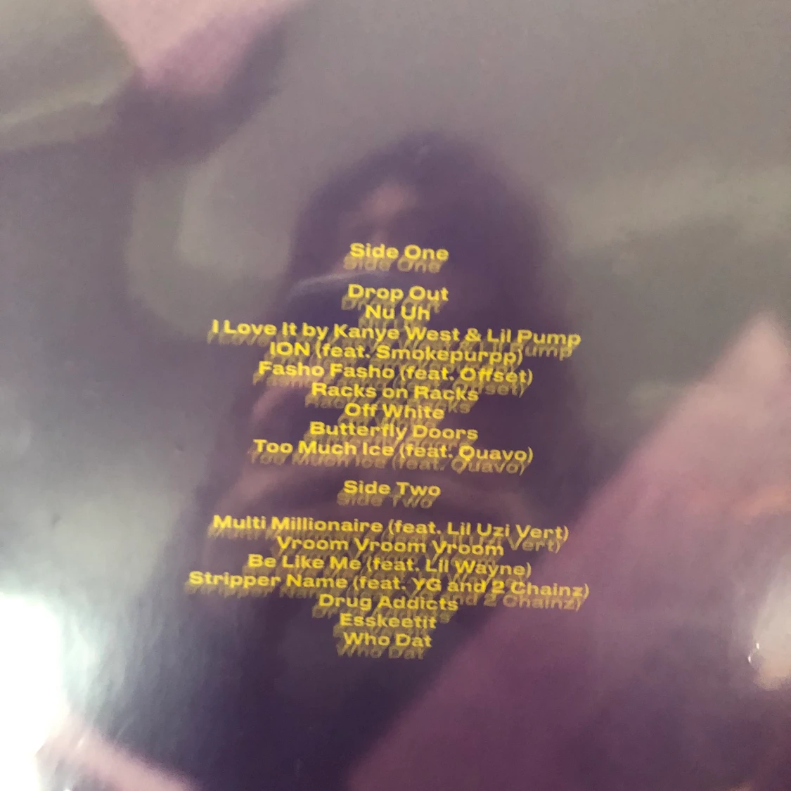 Lil Pump Vinyl Skiva - 90