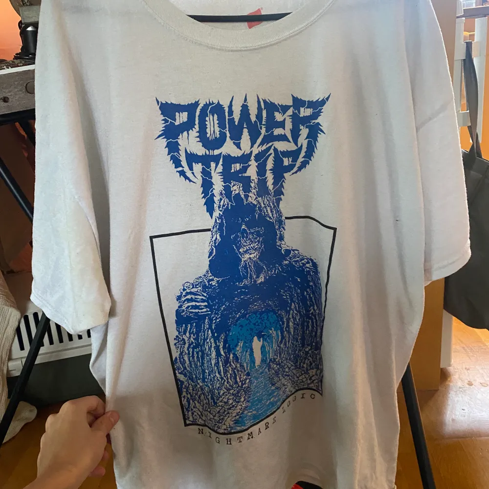 Power Trip-merch i grymt skick. T-shirts.