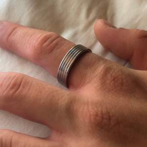 Sterling silver ring i stl 6cm 