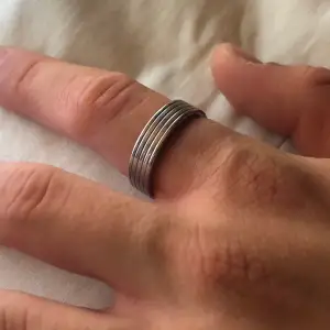 Sterling silver ring i stl 6cm 