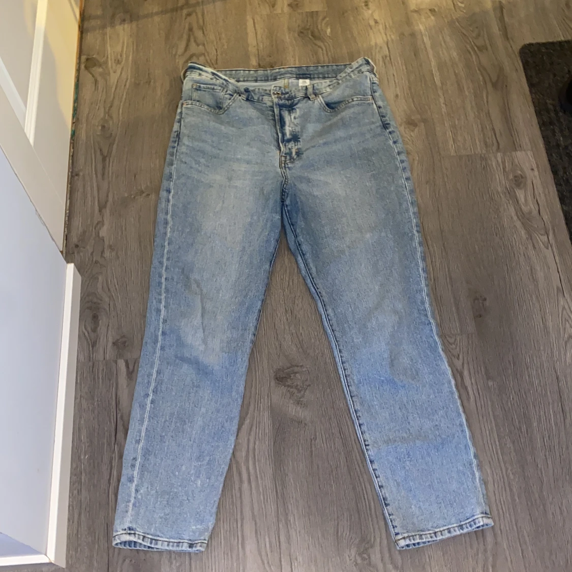 Mom Jeans ultra high waist. Storlek 42