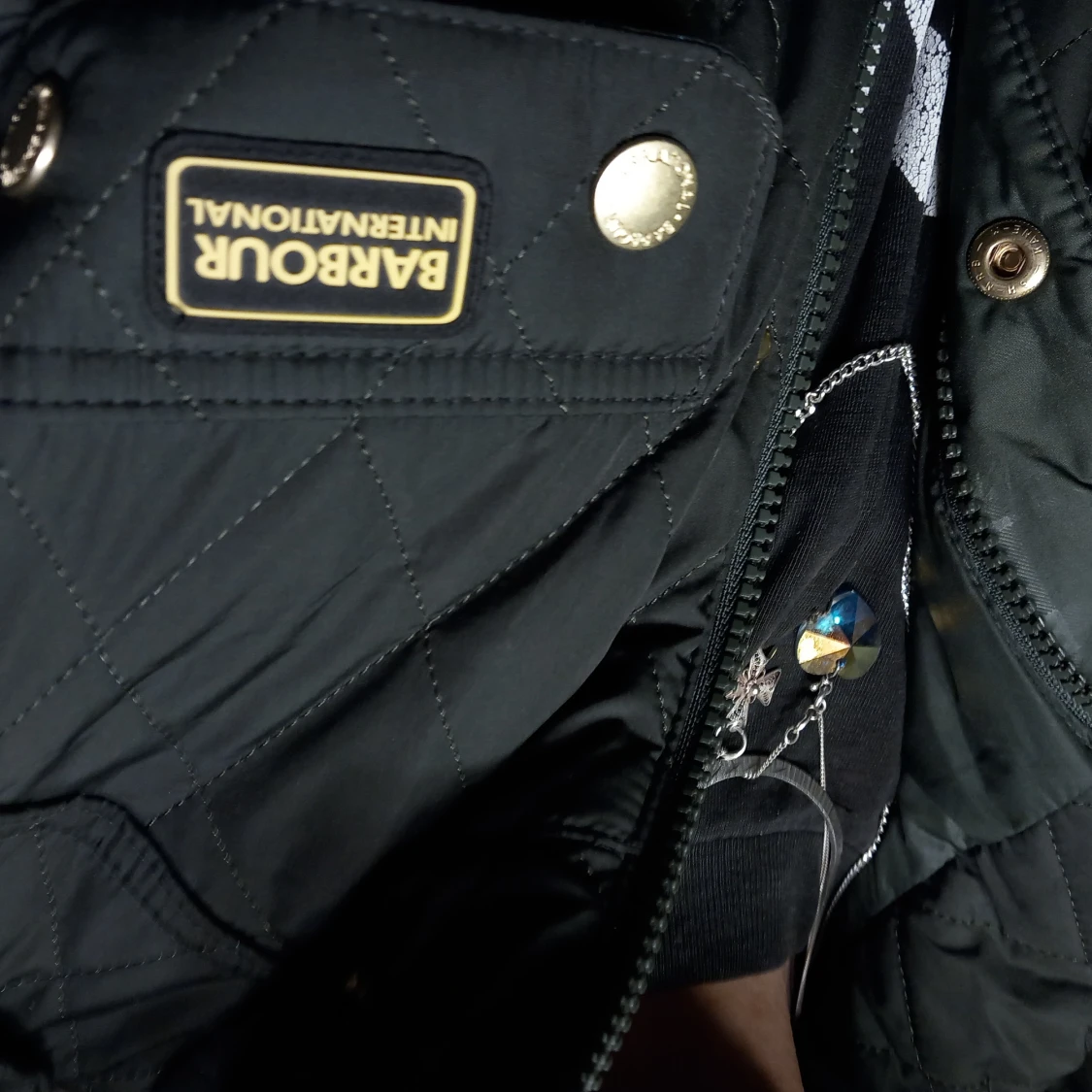 Barbour jacka dam, storleken är 38 - 91