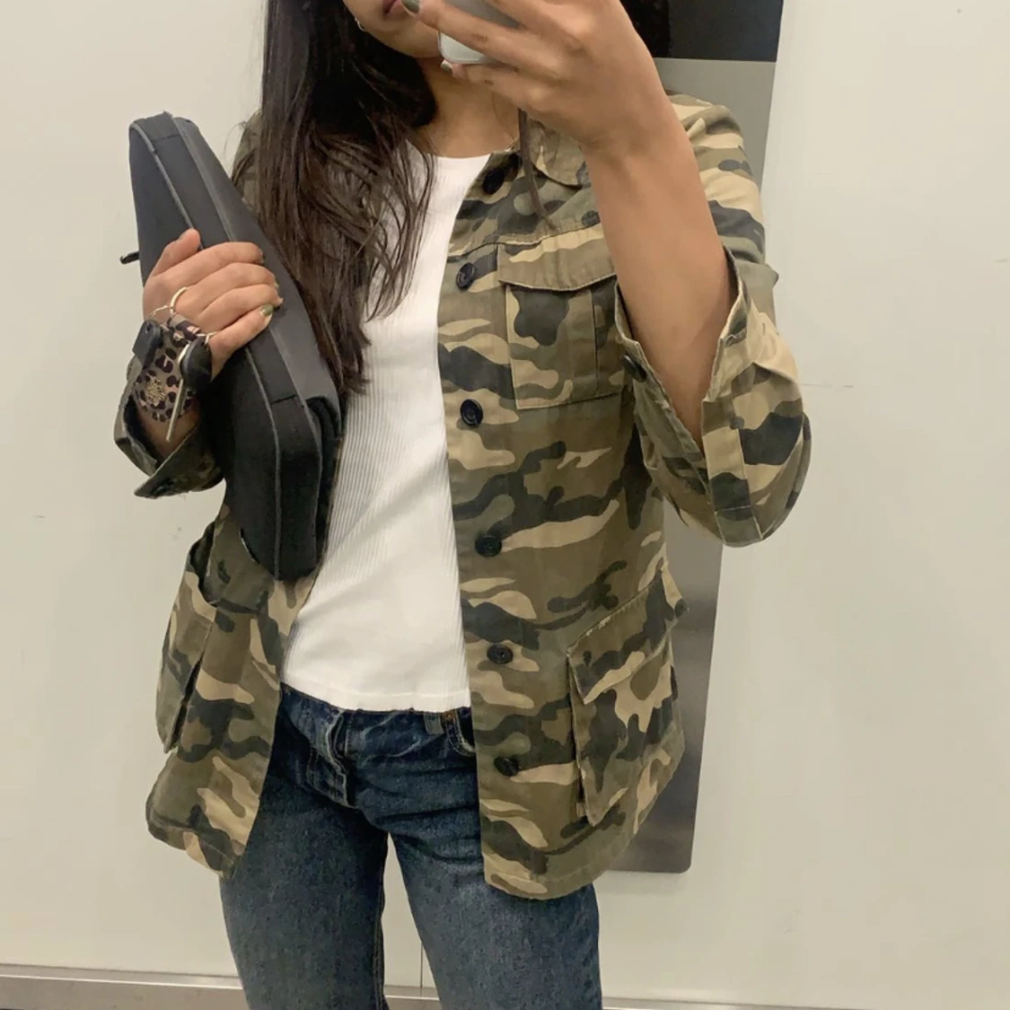 Camoflage jacka - 90