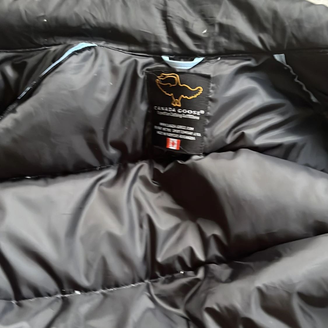 Säljer canada goose väst. Den är en äldre moddel.  - 90