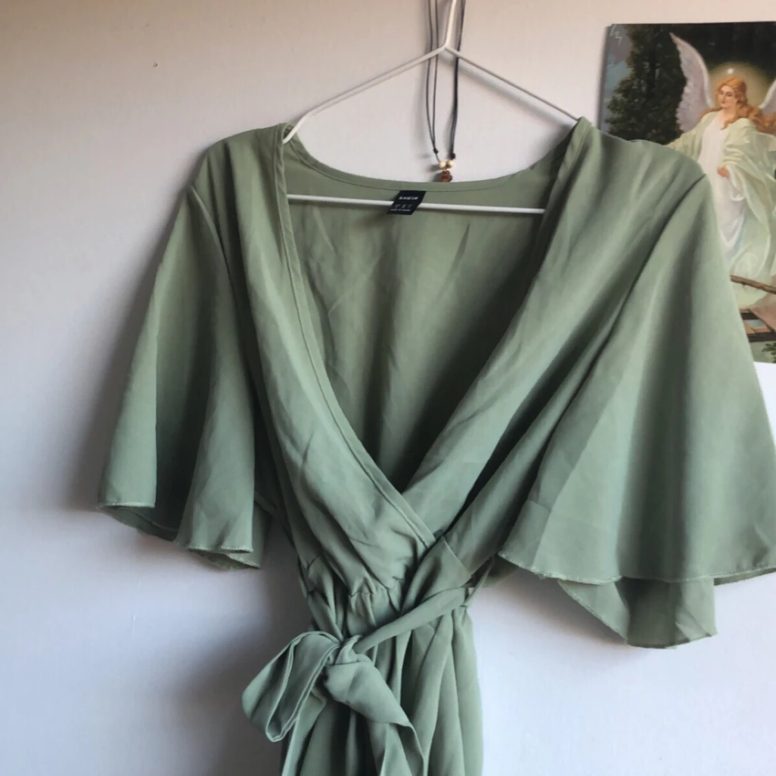 Grön blus, aldrig använd  - 90