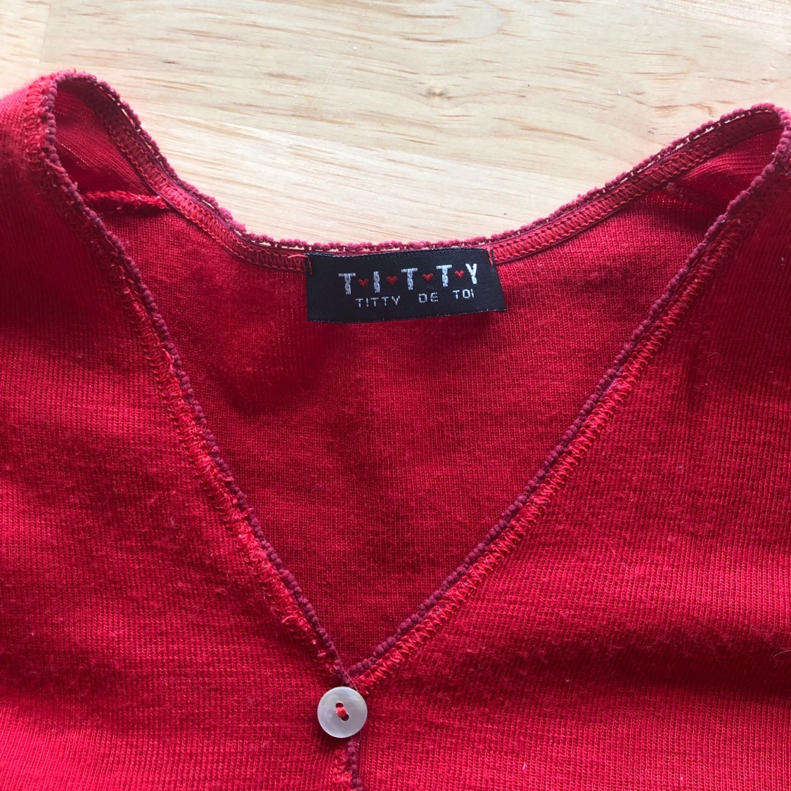 Vintage röd tröja - 90