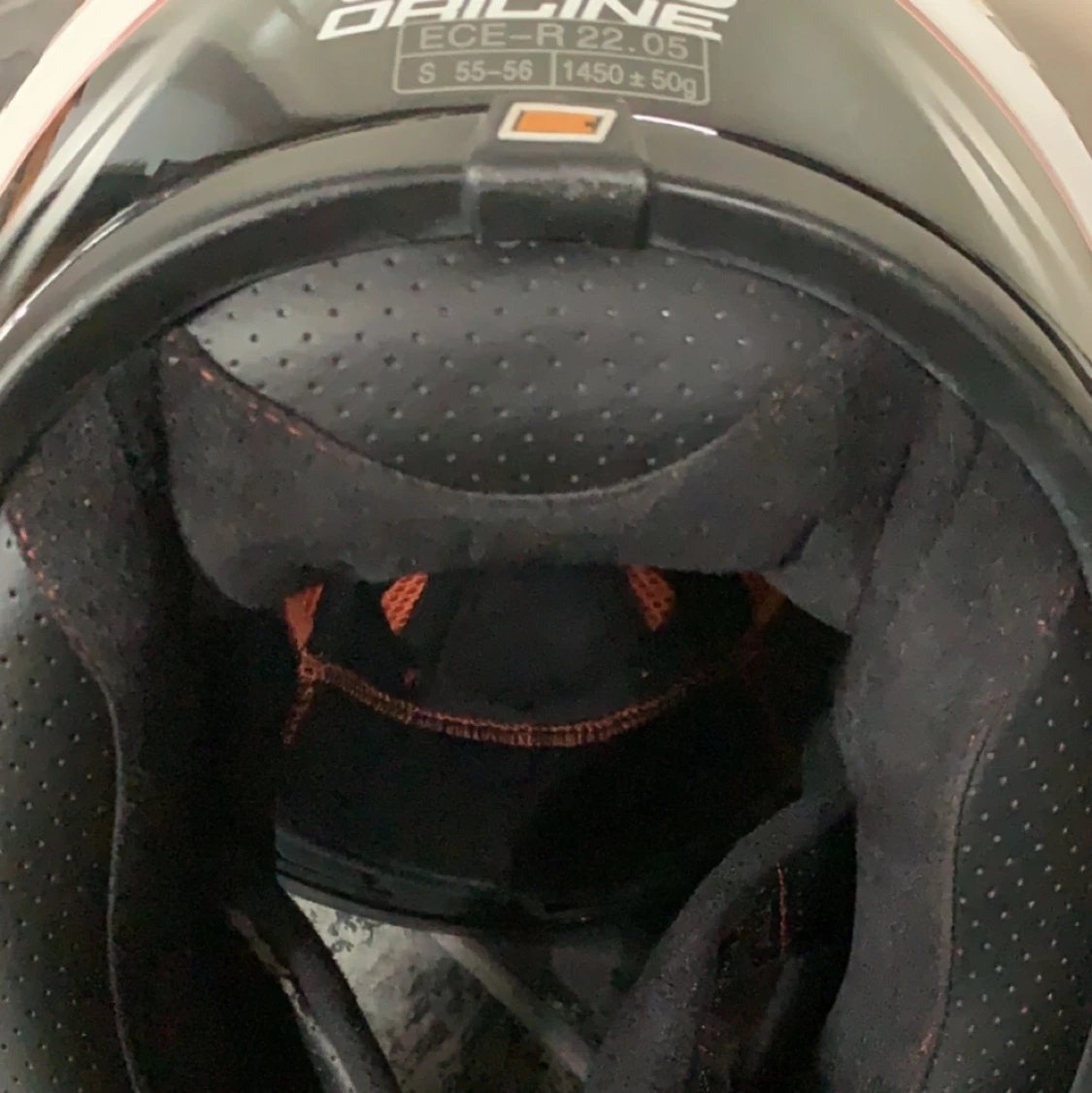 Moped/MC hjälm strlk: S55-56 - 91
