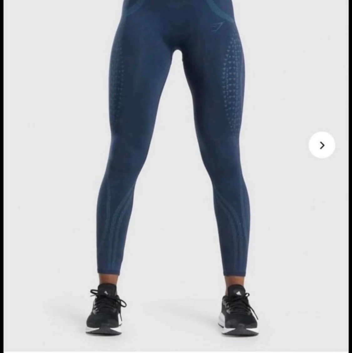Navy gymshark tights strl L - 90