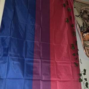 Bisexuell flagga att sätta upp på väggen! Fint skick!! Köparen från för frakt!