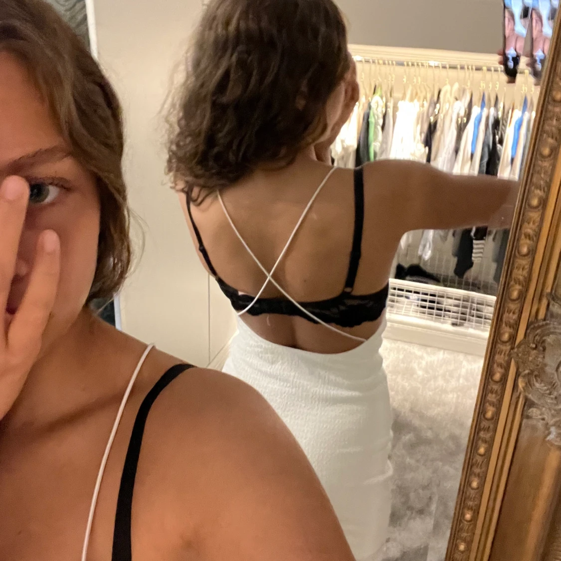 Vit klännig från H&M - 91