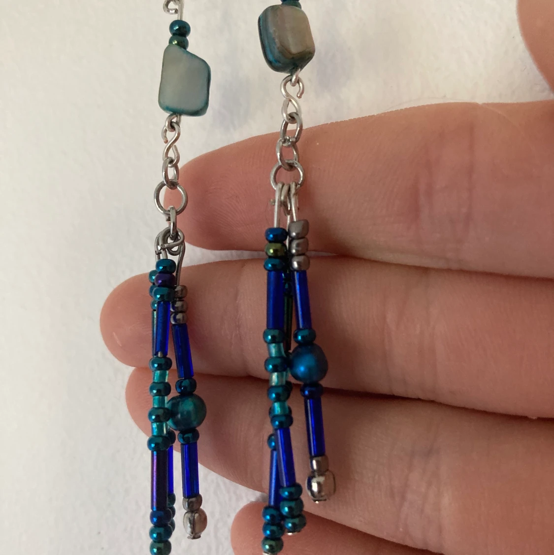 Blå örhängen - 91