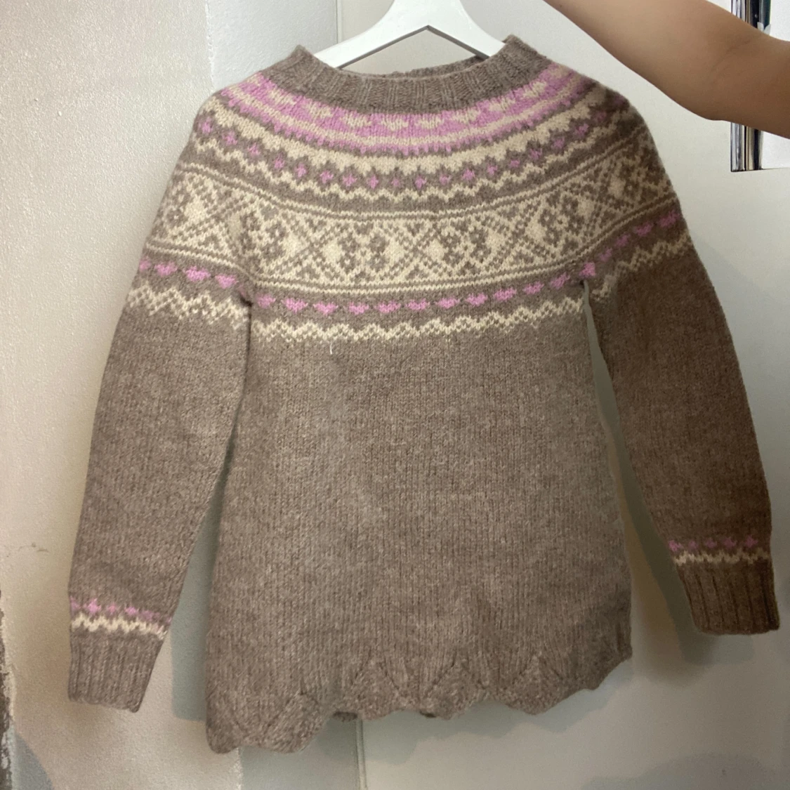 stickad tröja - 91