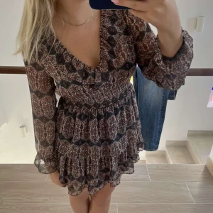 Klänning Zara - Skit snygg klänning från Zara i storlek S jättebra skick 👌