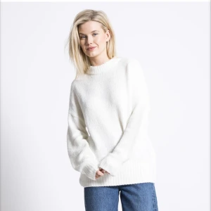 stickad tröja - brun stickad tröja