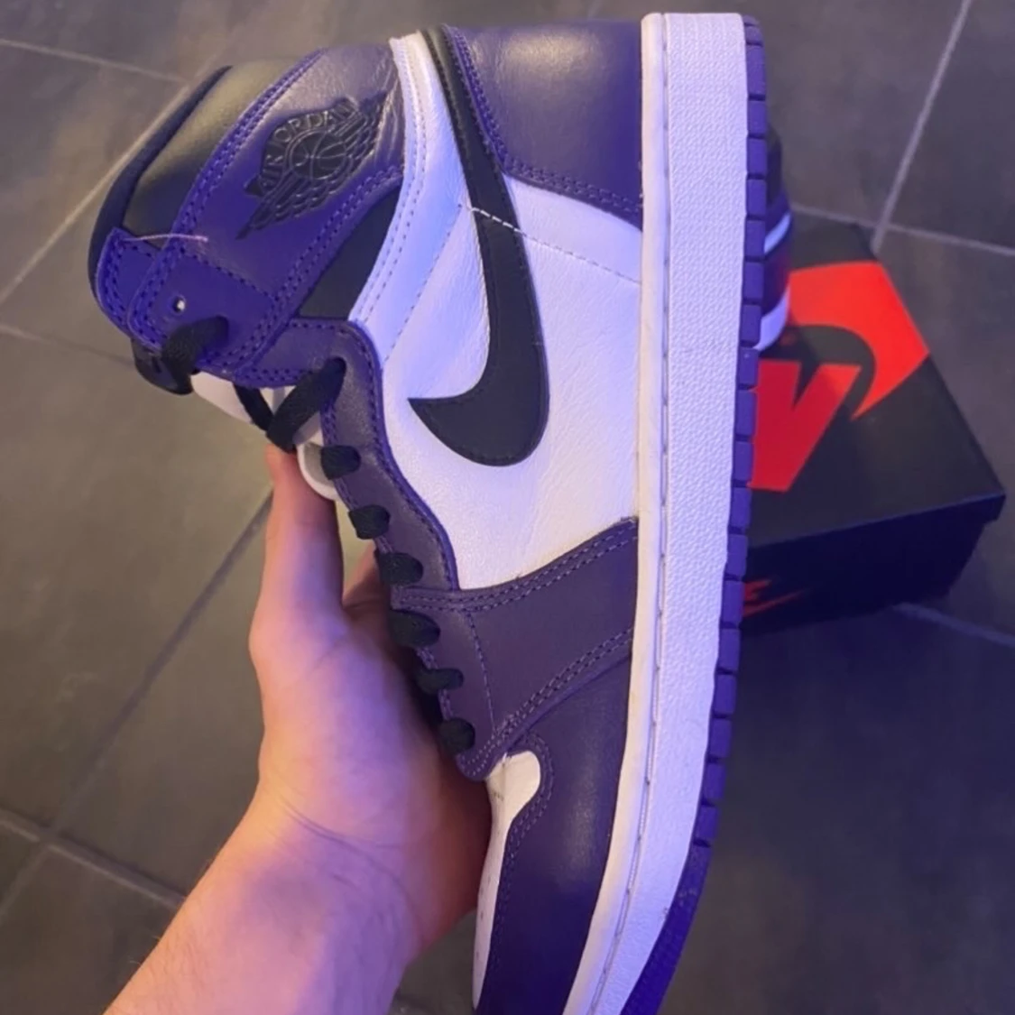 Aj1 court purple  - 90