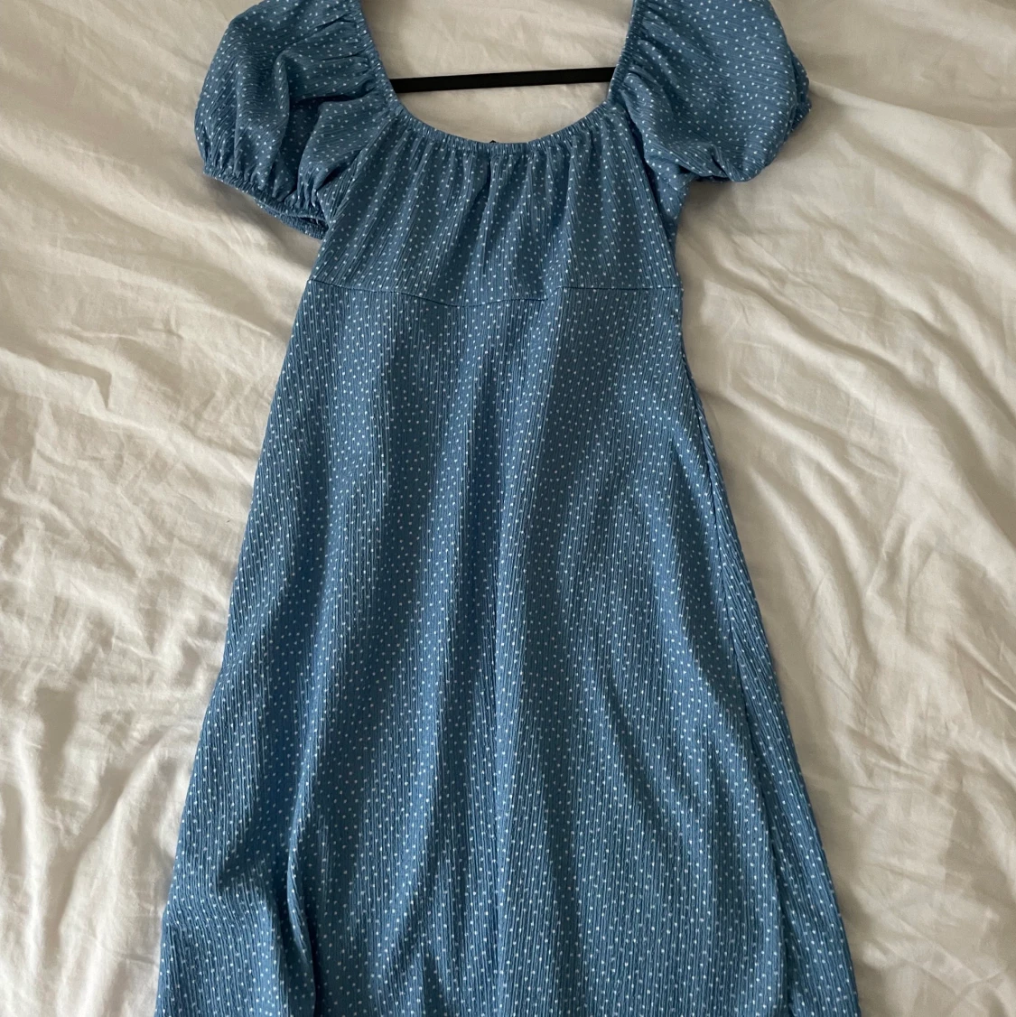 blå klänning - 90
