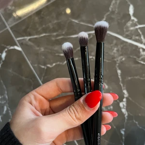 Hickap sminkborste  - Oanvända och tvättade!! Säljs då jag använder annat märke! 