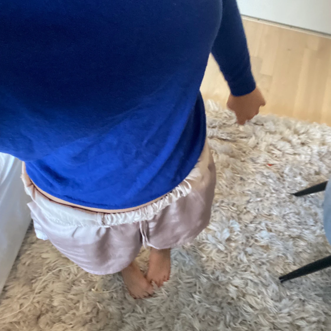 Marin blå tröja - 90