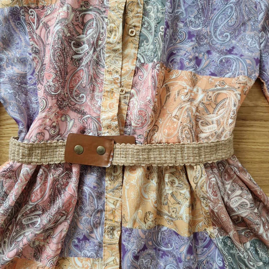 Klänning med bälte, storlek 36 - 91