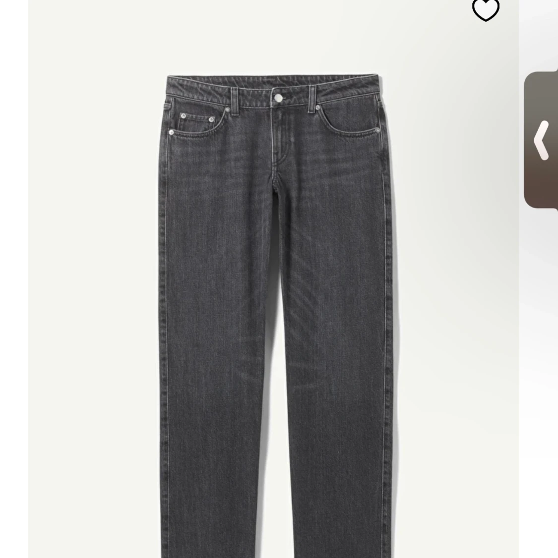 Arrow low straight jeans  - 90