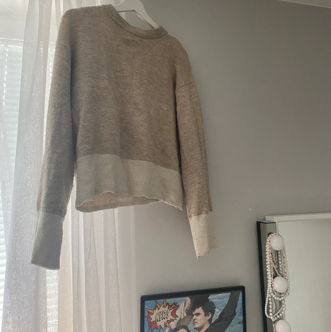 Stickad tröja från hm💋