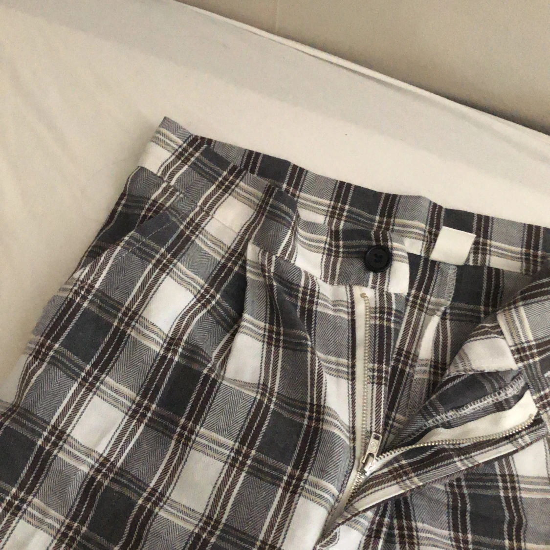 Shein rutiga byxor  - 91