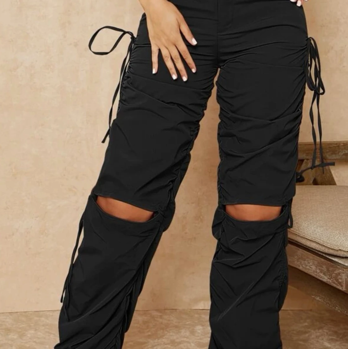 Snygga cargo i svart