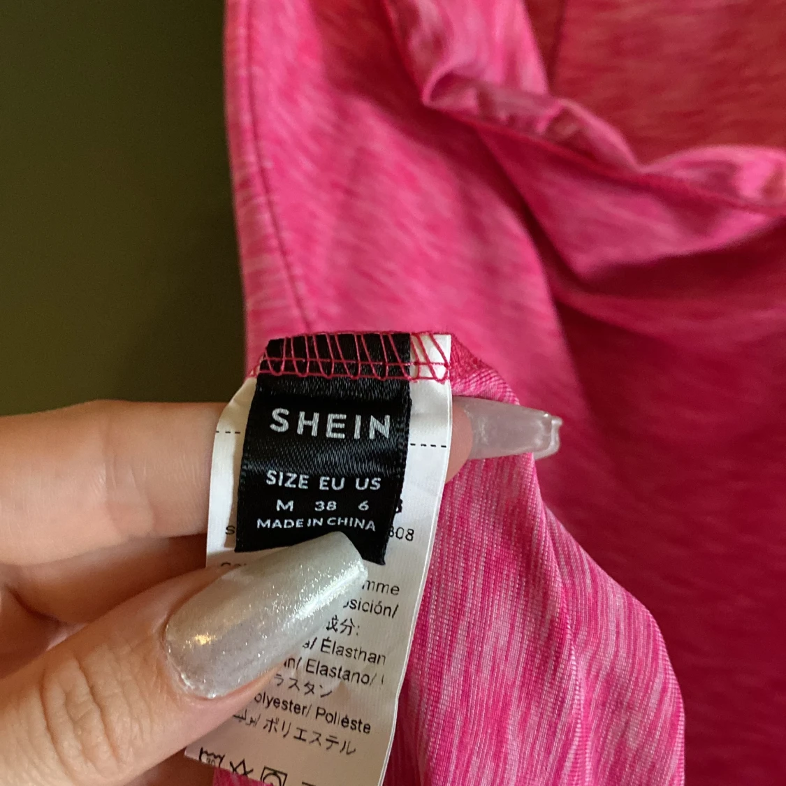 Rosa Halterneck-klänning - 90