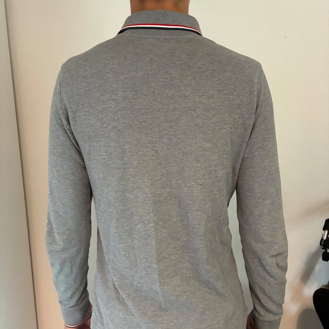 Grå långärmad pikétröja Moncler - 2