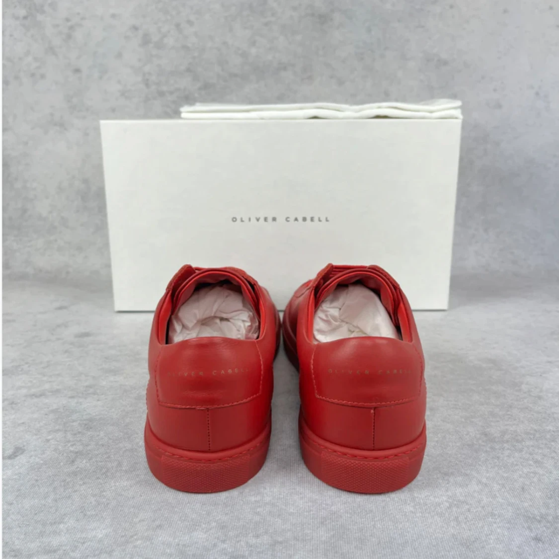 Oliver Cabell low 1 red sneaker - 4