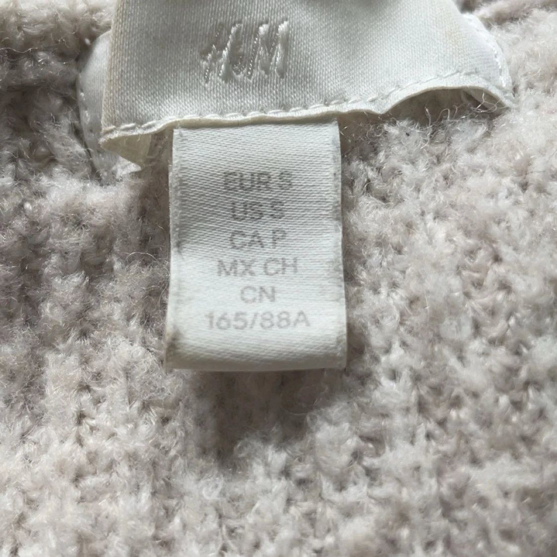 Beige kofta med volangkrage  H&M - 3